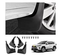 SharpCost (Mise à Niveau) CDEFG Mud Flaps Splash Guards pour RAV4 2019 2020 2021 2022 2023 Fender Flares Fit for Front and Back (Black)