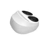 SHARPER IMAGE Appareil de massage Shiatsu avec compression d'air, rouleaux de massage et fonction chauffante