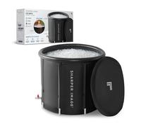 SHARPER IMAGE - Bain De Glace Portable - Spa - Immersion Entière - Thérapie Par Le Froid - Bain Nordique - Douleurs Musculaires - Energie Boost - Récupération - Anti-Stress - Relaxation
