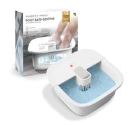 Sharper Image – Bain de pieds Spahaven Soothe – Chauffant et massant – Blanc