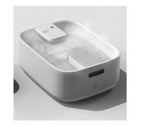 Sharper Image Bain de pieds SpaHaven chauffant et massant avec écran LCD Blanc