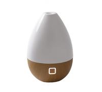 SHARPER IMAGE - Diffuseur D’Huiles Essentielles - Brume Parfumée -12h De Diffusion - Aromathérapie - Ambiance Apaisante - Lumière LED Douce - Minuteur - Compact Et Élégant - Bien-être - Relaxation