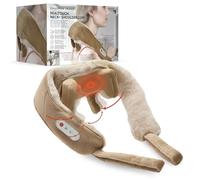 SHARPER IMAGE - Mini masseur de cou sans fil Luxe - Massage des épaules et du cou - Comme de vraies mains - Relaxation - Selfcare - Masseur électrique avec chaleur - Repose-main