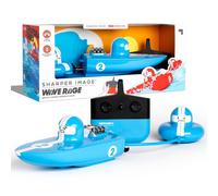 Sharper Image Wave Rage RC bateau dirigeable avec remorqueur - bleu