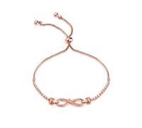 SHARPHY Bracelet femme nouveau 2021 cuivre plaqué or rose sans fin mode diamant ajustable bijoux femme