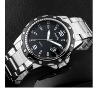 SHARPHY les montres hommes marque de luxe 2020 sport bracelet en acier étanche dateur noir
