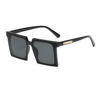 SHARPHY Lunettes de soleil femme boîte nouveau 2021 rétro grand visage mince star même style mode noir