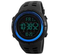 SHARPHY Marque Hommes Sport Montres Mode Chronos de Compte À Rebours Hommes Étanche LED Numérique Montre Homme Militaire Horloge