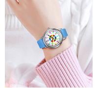 SHARPHY Montre enfant garçon fille de marque Bracelet 2021 quartz jolie bleu étanche simple pour élève du primaire étudiants