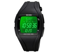 SHARPHY Montre enfant garçon LED numérique sport réveil lumineux bracelet en silicone étudiant adolescent mode cool