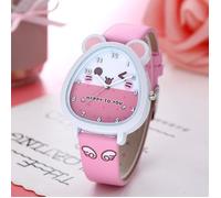 SHARPHY Montre fille enfant garçon Motif ours dessin animé étanche rose , Très jolie