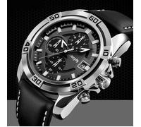 SHARPHY Montre Homme marque de Luxe Sport Chronographe Montre Bracelet Homme