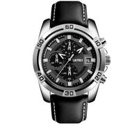 SHARPHY® Montre Homme marque de Luxe Sport Chronographe - Quartz - Analogique - Noir