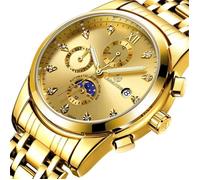 SHARPHY montre homme mécanique automatique marque de luxe étanche diamant