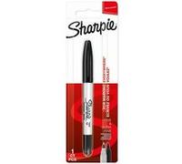 SHARPIE - 1 marqueur permanent - Noir - Pointe Fine & Ultra fine - sous blister Noir G