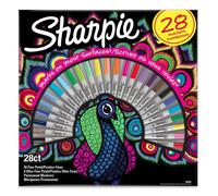 Sharpie 2058158 1x28 Sharpie Permanentmarker Sonderedition Peacock