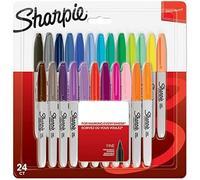 Sharpie 2065405 1x24 Marqueur indélébile Sharpie F 24 couleurs