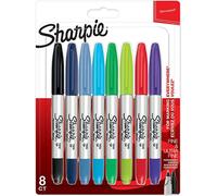 Sharpie 2065409 Marqueur Indélébile Multicolore 8 Pièce(S)