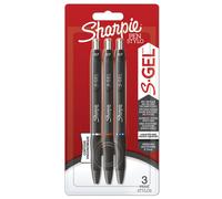 Sharpie 2136596 3x1 Sharpie S-Gel 0,7 mm schwarz/blau/rot