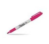 Sharpie marqueur indélébile 2194216 pointe fine rose 12 pièces