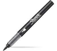 Sharpie Marqueurs créatifs – Feutres acrylique à base d’eau, pointe pinceau – Noir, lot de 6