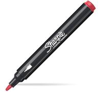 Sharpie Marqueurs Créatifs feutres acrylique | Pointe ogive | Feutres de coloriage adulte à base d’eau idéal pour coloriage mystère, scrapbooking, dessiner, etc. | Rouge | Lot de 6