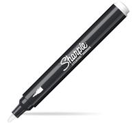Sharpie Marqueurs créatifs Feutres acrylique Pointe ogive à base d’eau Blanc Lot de 6