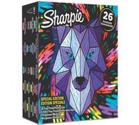 SHARPIE Marqueurs permanents Special Edition Wolf Fine & Ultra Fine Lot de 26