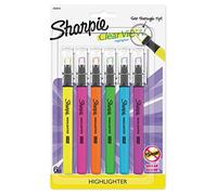 Sharpie Clear View Highlighter6ct - Multicolore