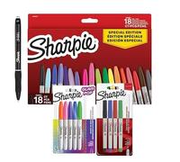 Sharpie Ensemble de marqueurs permanents Édition limitée de la rentrée scolaire | Pointe fine, ultra fine, Glam Pop, S Gel | 28 comptes