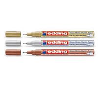 Sharpie Fine (0,8 mm) 780 Lot de 3 feutres, couleurs au choix