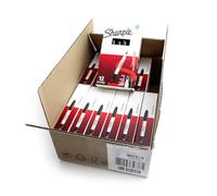 Sharpie Lot de 144 marqueurs permanents à double pointe - Pointe fine et ultra fine - Noir