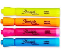 Sharpie Lot de 4 mini marqueurs permanents, pointe fine, encre orange sanguine