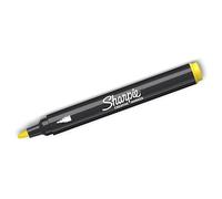 Sharpie Marqueur acrylique jaune - Pointe ogive - Marqueur à base d'eau pour verre, cartes, planificateurs et journaux