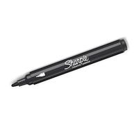 Sharpie Marqueur acrylique noir - Pointe ogive - Marqueur peinture à l'eau pour verre, métal, bois et journal créatif