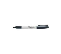 Sharpie Marqueur permanent S0810930 — pointe ogive fine, Noir 12 unités