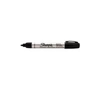 sharpie marqueur permanent metal small, pointe ogive, noir noir