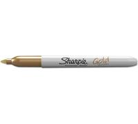 Sharpie Marqueur permanent métallique à pointe fine doré - 1 Unité