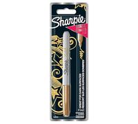 Sharpie Marqueur permanent métallique – Pointe fine – Or – Lot de 1