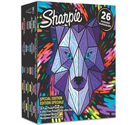 SHARPIE Marqueurs permanents Special Edition Wolf Fine & Ultra Fine Lot de 26