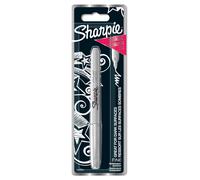Sharpie Metallic Permanent Marker Fine Tip Silver 1 Count Silver 1 count (