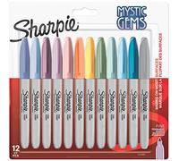 Sharpie Marqueurs Mystic Gems Fine Pastels multicolore – Lot de 12