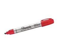Sharpie Pro Marqueur Pointe Moyenne Biseautée Rouge Lot de 12