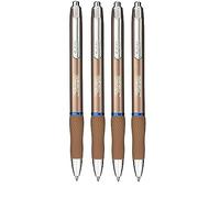 Sharpie S-Gel Lot de 4 stylos à encre bleue avec encre bleue Champagne doré 0,7 mm