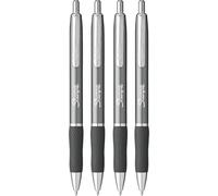 Sharpie S-Gel Lot de 4 stylos à encre gel 0,5 mm Encre noire