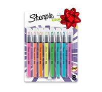 Sharpie Sanford Clear View Highlighters 8/Pkg-Yellow, Green, Pink & Orange/2 Each