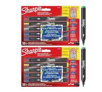 Sharpie Stylos à peinture acrylique marqueurs créatifs | Marqueurs de peinture à base d'eau | Astuce Bullet | Couleurs assorties | 2 ampoules de 5
