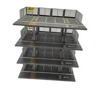 Sharplace 1/64 Modèle Diecast Modèle affichage de voiture Case de véhicule Modèle Collecte de boîtier Bellpop Deccor de bureau pour de modèles, Japonais 4 Couches