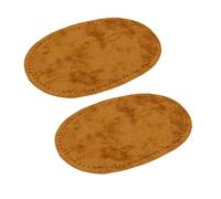 Sharplace 1 Paire Appliqués à Coudre Couture Vêtement Bricolage, Brun Clair