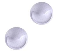 Sharplace 1 paire de coussinets d'insertion de soutien-gorge en éponge améliorant le rehausseur de coupe Shaper Pad amovible doux léger, Punch blanc